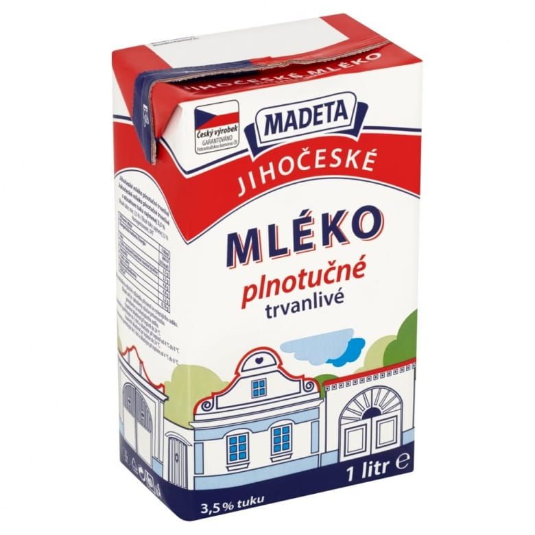 Mléko plnotučné trvanlivé