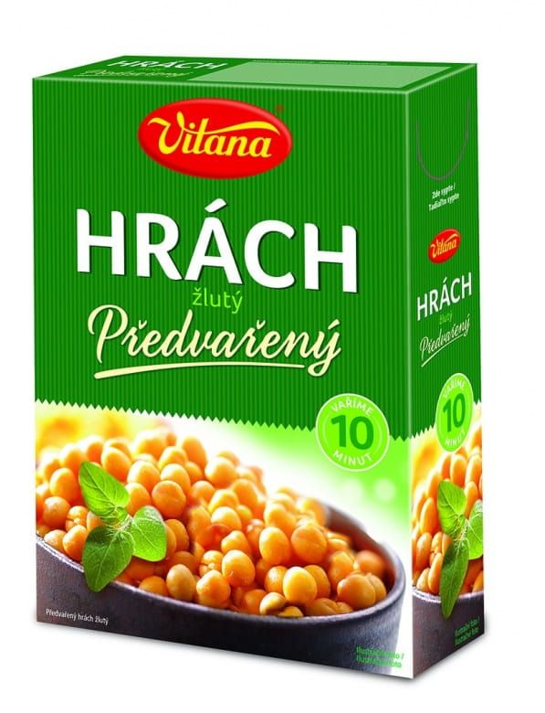 Hrách žlutý předvařený