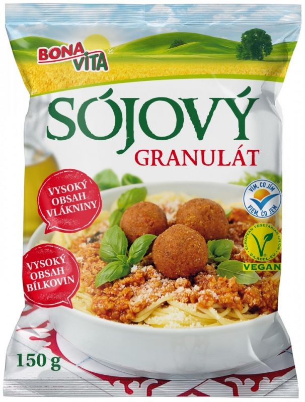 Sojový granulát